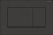 Панель смыва Geberit Sigma 30 115.883.16.1 (черный матовый лак/черный)