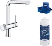 Смеситель для мойки Grohe Blue Pure Minta 119706 (хром)