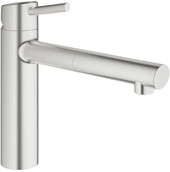 Смеситель для мойки Grohe Concetto (сталь) [31129DC1]