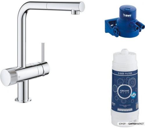 Смеситель для мойки Grohe Blue Pure Minta 119706 (хром)