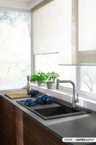 Смеситель для мойки Hansgrohe Metris M71 73800800 фото 2