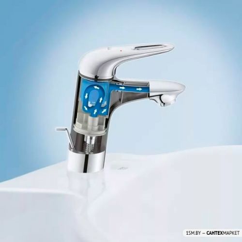 Смеситель для умывальника Grohe Eurostyle S-Size (хром) [23374003] фото 2