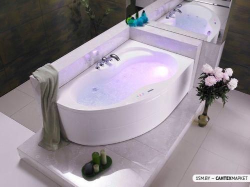Акриловая ванна Poolspa Mistral 170x105 L Smart 1 PHA3X10ST1C0000 фото 3