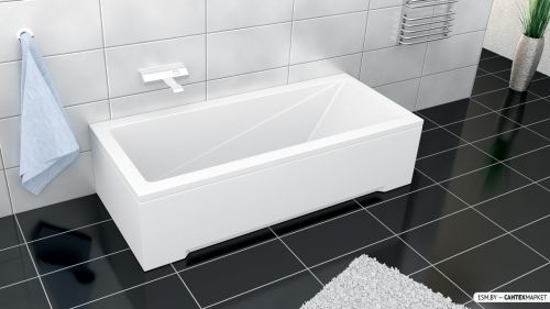 Акриловая ванна Besco Modern 130x70 фото 3