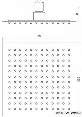 Верхний душ IDDIS 00630SSi64 фото 2