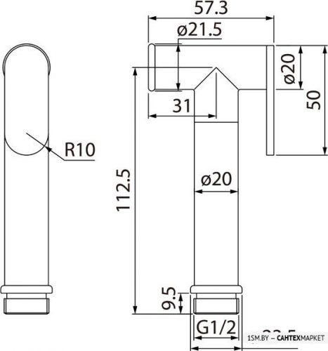 Гигиенический душ IDDIS 020BBLGi20 фото 4