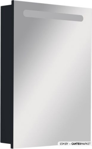 Шкаф с зеркалом Roca Victoria Nord правый черный ZRU9000099