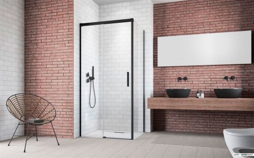 Душевой уголок Radaway Idea Black KDJ 100x100 фото 2