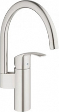 Смеситель для мойки Grohe Eurosmart New 33202DC2 (суперсталь)