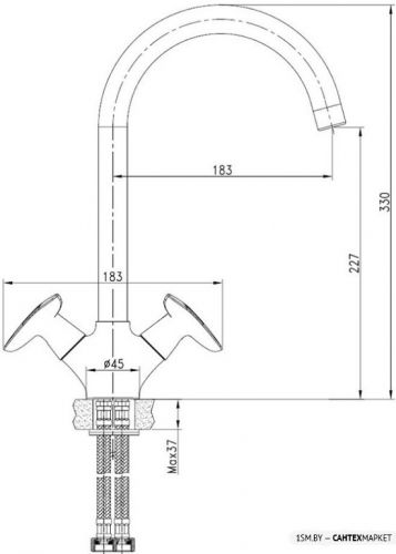 Смеситель для мойки IDDIS Copter COPSBJ0i05 фото 2