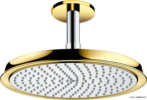 Верхний душ Hansgrohe Raindance Classic AIR 27405090 (хром/золотой)