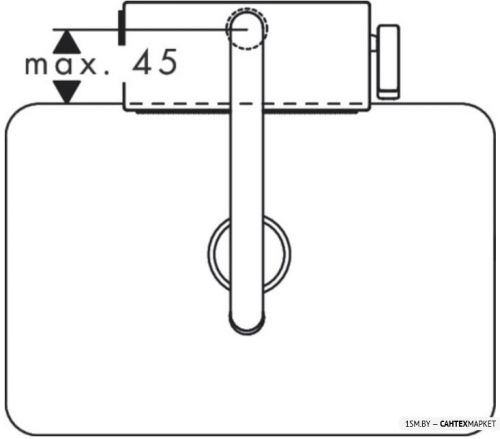 Смеситель для мойки Hansgrohe Aquno Select M81 73830670 (матовый черный) фото 3