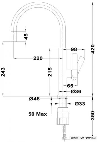 Смеситель для мойки TEKA Maestro 116030048 фото 2