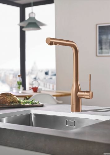 Смеситель для мойки Grohe Essence 30270DL0 (теплый закат, матовый) фото 3