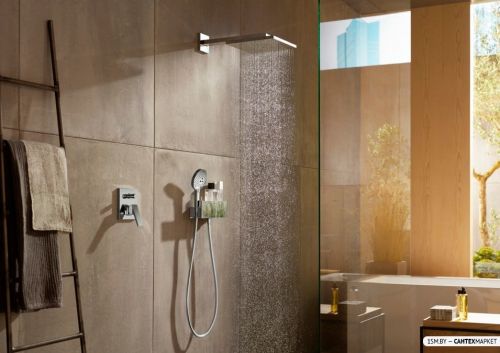 Смеситель для ванны и душа Hansgrohe Metropol 32545670 (черный матовый) фото 2