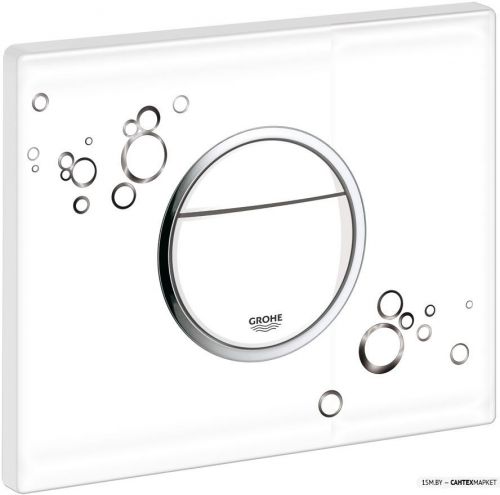 Панель смыва Grohe Nova Cosmopolitan 38847LI0 (белый/хром) фото 2