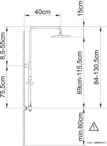 Душевая система Clever Panam Evo Xtreme 61019 фото 2