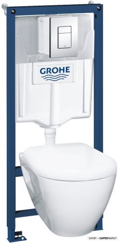 Подвесной унитаз Grohe Solido Perfect 39186000