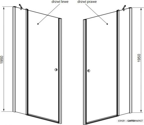 Душевая дверь Radaway Eos II DWJ 110L фото 4