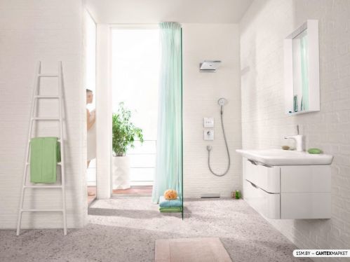 Верхний душ Hansgrohe EcoSmart 580 3jet 24011400 фото 4