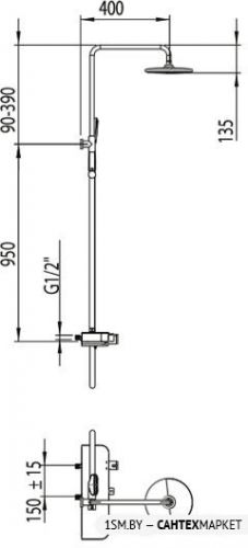 Душевая система Clever Nine Elegance 99731 фото 9