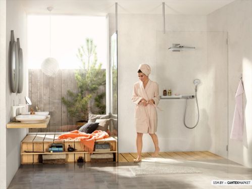 Верхний душ Hansgrohe Rainmaker Select 460 1jet 24013400 фото 2