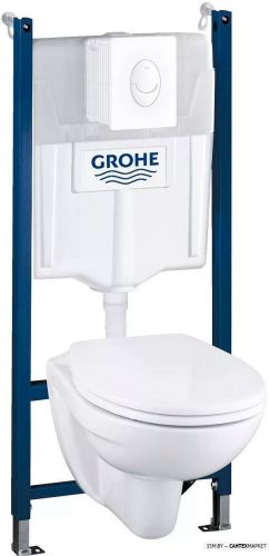 Подвесной унитаз Grohe Solido Compact 39117000