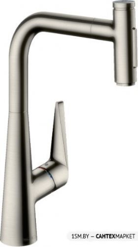 Смеситель для мойки Hansgrohe Talis Select M51 72823800 (стальной)