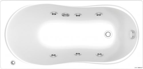 Акриловая ванна BAS Лима Стандарт Плюс 130x70 (каркас)