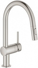 Смеситель для мойки Grohe Minta 32321DC2 (стальной)