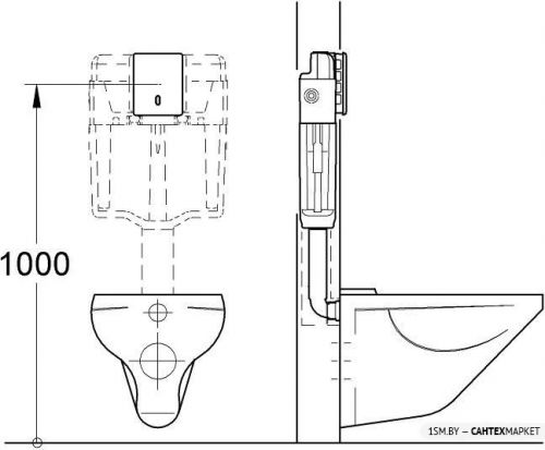 Панель смыва Grohe Tectron Skate 38698SD1 фото 3