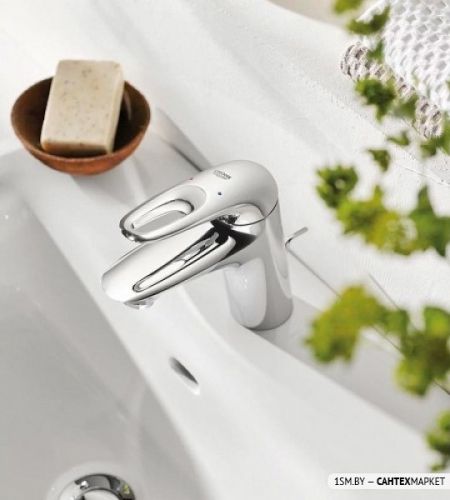 Смеситель для умывальника Grohe Eurostyle S-Size (хром) [23374003] фото 3