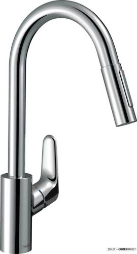 Смеситель для мойки Hansgrohe Focus M41 73880000 (хром)