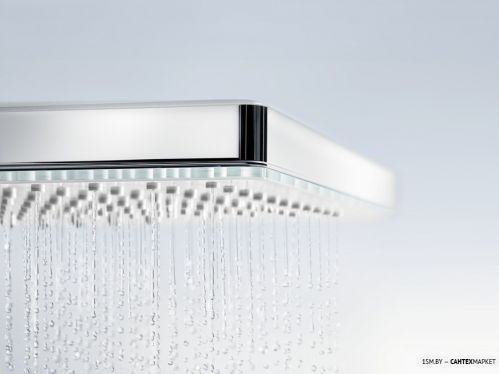 Верхний душ Hansgrohe Rainmaker Select 460 2jet 24005600 (черный/хром) фото 2