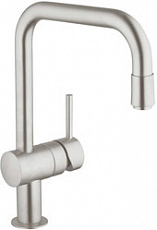 Смеситель для мойки Grohe Minta (сталь) [32067DC0]