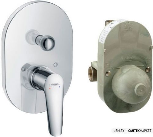 Смеситель для ванны и душа Hansgrohe Logis E 71408000