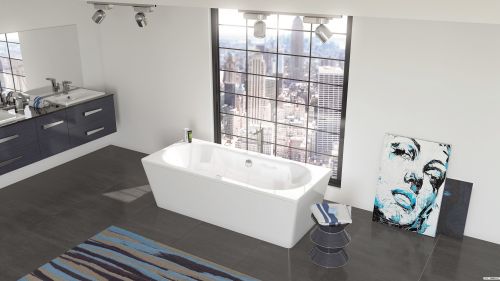 Стальная ванна BLB Duo Comfort with panelling 180x80 фото 4