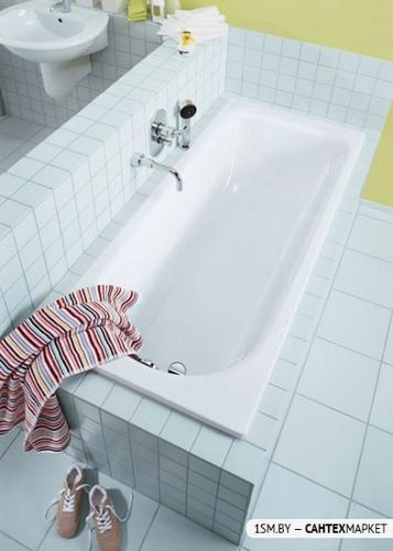Стальная ванна Kaldewei Saniform Plus 363-1 170x70 (с ножками, easy-clean) фото 2