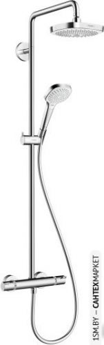 Душевая система Hansgrohe Croma Select E 180 2jet Showerpipe (27256400)