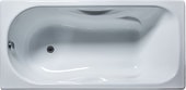 Чугуная ванна Универсал Сибирячка 180x80 (1 сорт, с ножками и ручками)