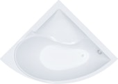Акриловая ванна Triton Синди 125x125 (с ножками, экраном и сифоном)