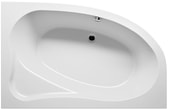 Акриловая ванна Riho Lyra 140x90 BA66005 (с ножками и экраном, левая)