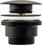 Донный клапан для умывальника Rea Klik-Klak A5216 (черный матовый)