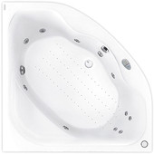 Акриловая ванна Poolspa Klio Sym 140x140 Smart 1 PHS3610ST1C0000