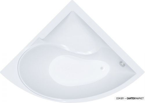 Акриловая ванна Triton Синди 125x125 (с ножками, экраном и сифоном)