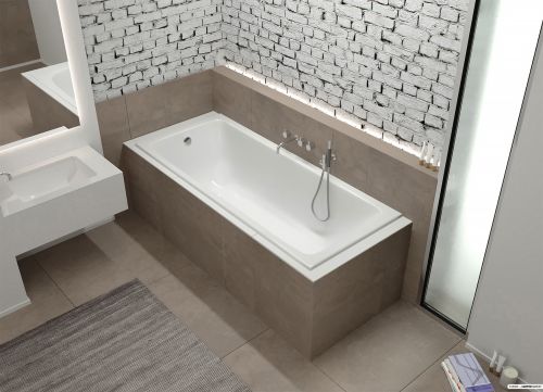Чугуная ванна Универсал Оптима 160x70 (без ножек) фото 4