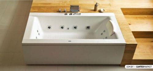 Акриловая ванна Poolspa Windsor 190x85 Smart 2+ PHPNN10ST2C1960 фото 5