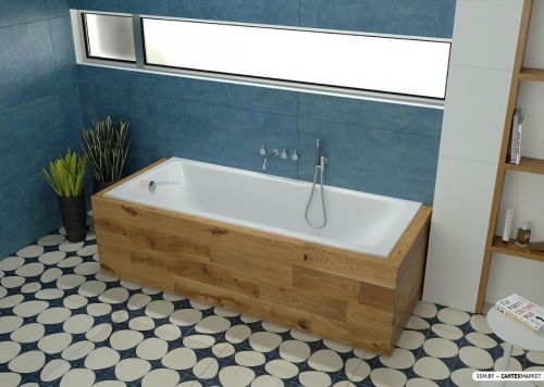 Чугуная ванна Универсал Оптима 170x70 (1 сорт, без ножек) фото 4
