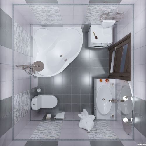 Акриловая ванна Triton Медея 142x142 (с ножками экраном и сифоном) фото 6