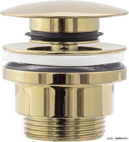 Донный клапан для умывальника Rea Klik-Klak REA-A2360 (золотой)